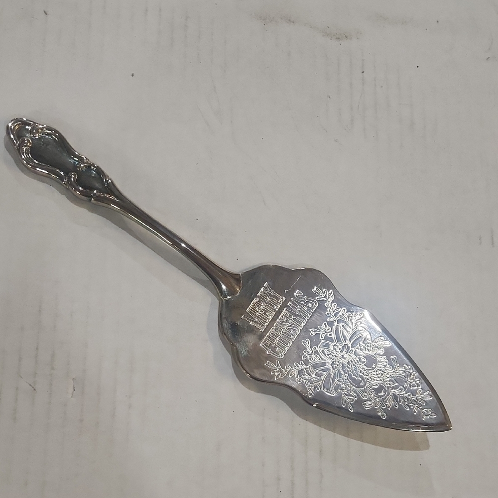Towle Silver Engraved Cake Server